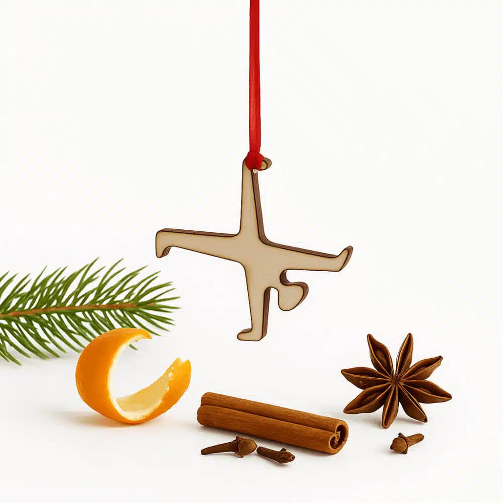 Baumschmuck Holzanhänger – Gefüllt