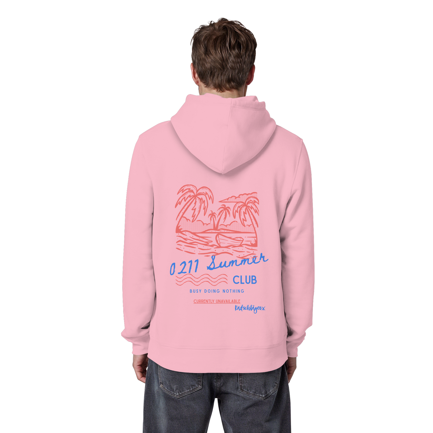 0211 Summer Club - Island State of Mind - Organic Basic Hoodie