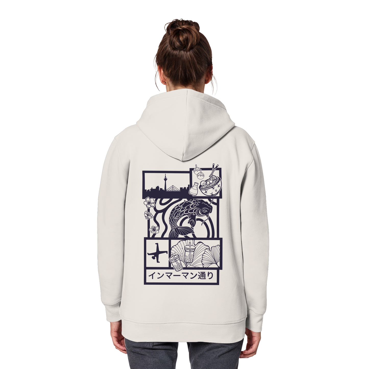 Immermann Vibes - Purple - Organic Basic Hoodie