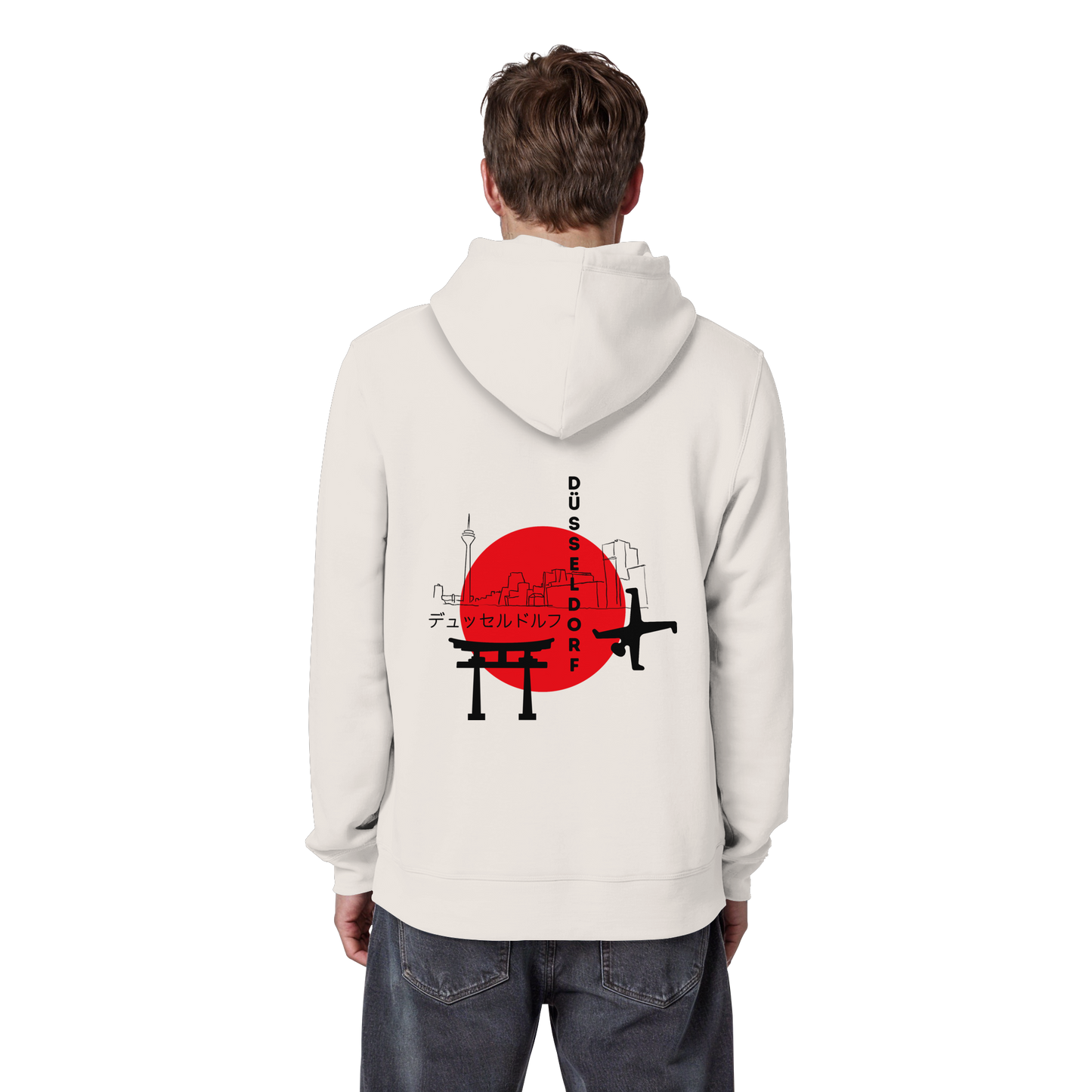 Düsseldorf x Tokyo - Organic Basic Hoodie