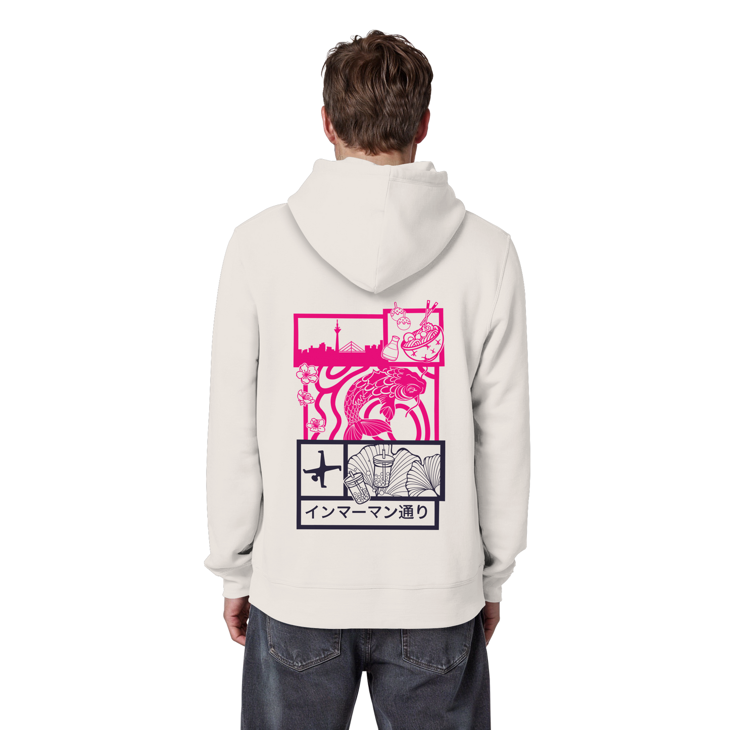 Immermann Vibes - Pink - Organic Basic Hoodie