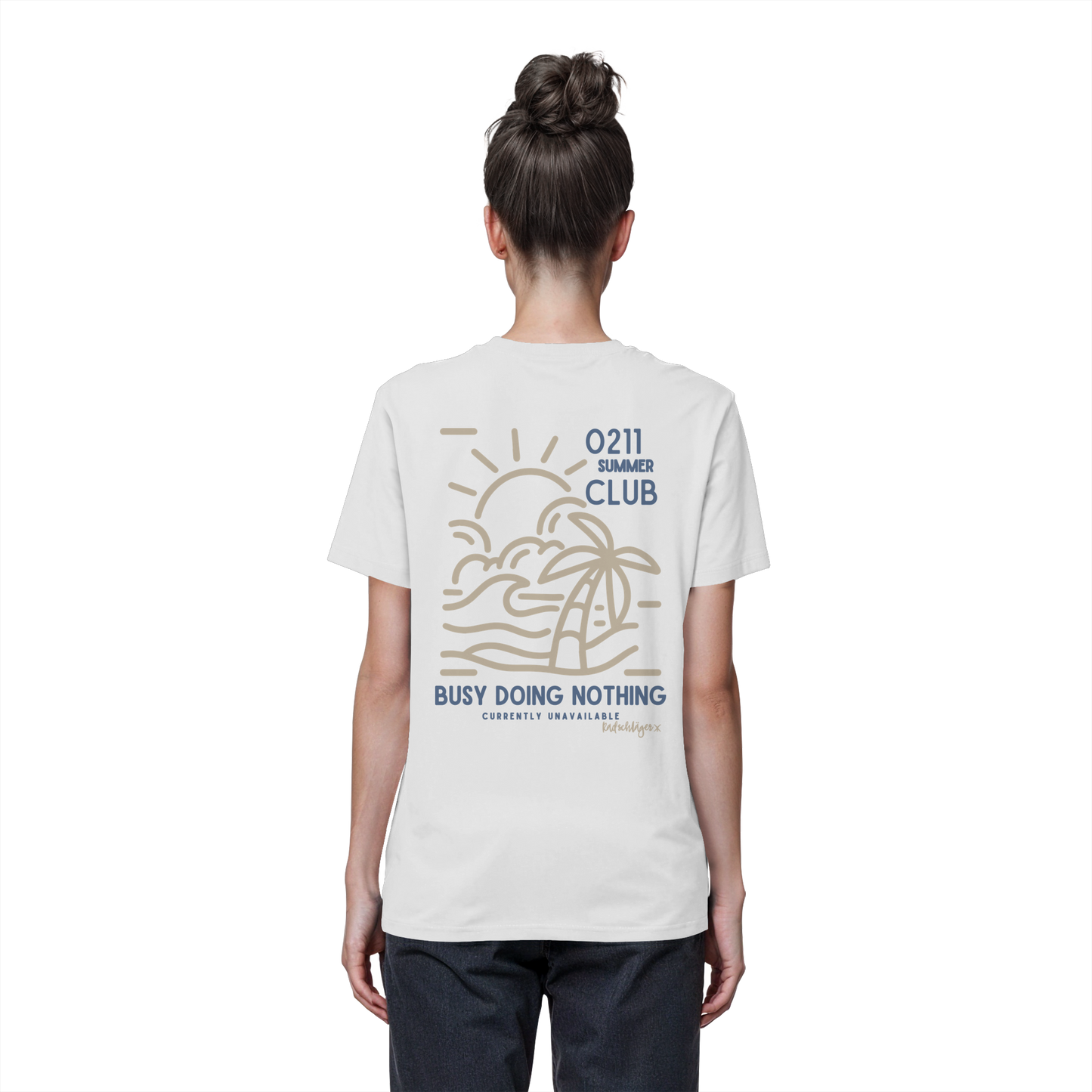 0211 Summer Club - Out of Office - Organic Basic Shirt