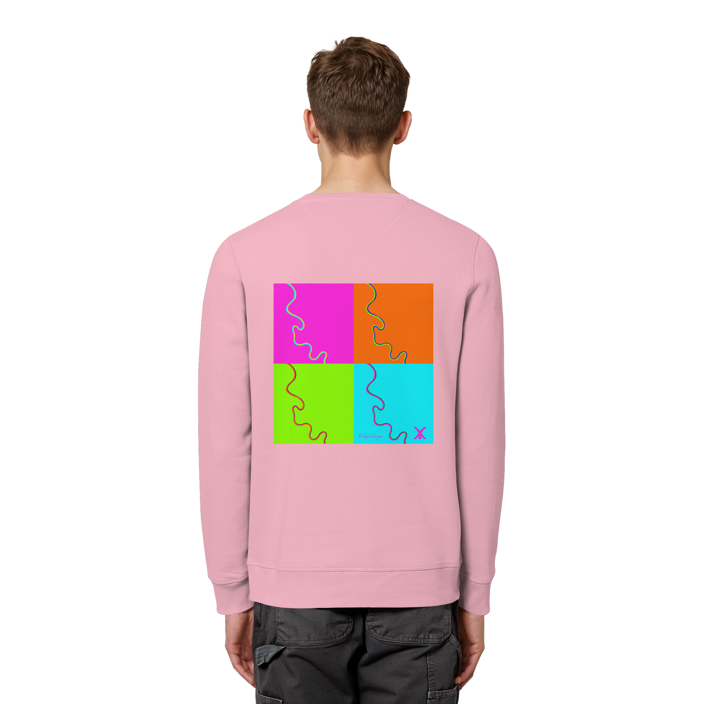0211-River - Organic Basic Unisex Sweatshirt