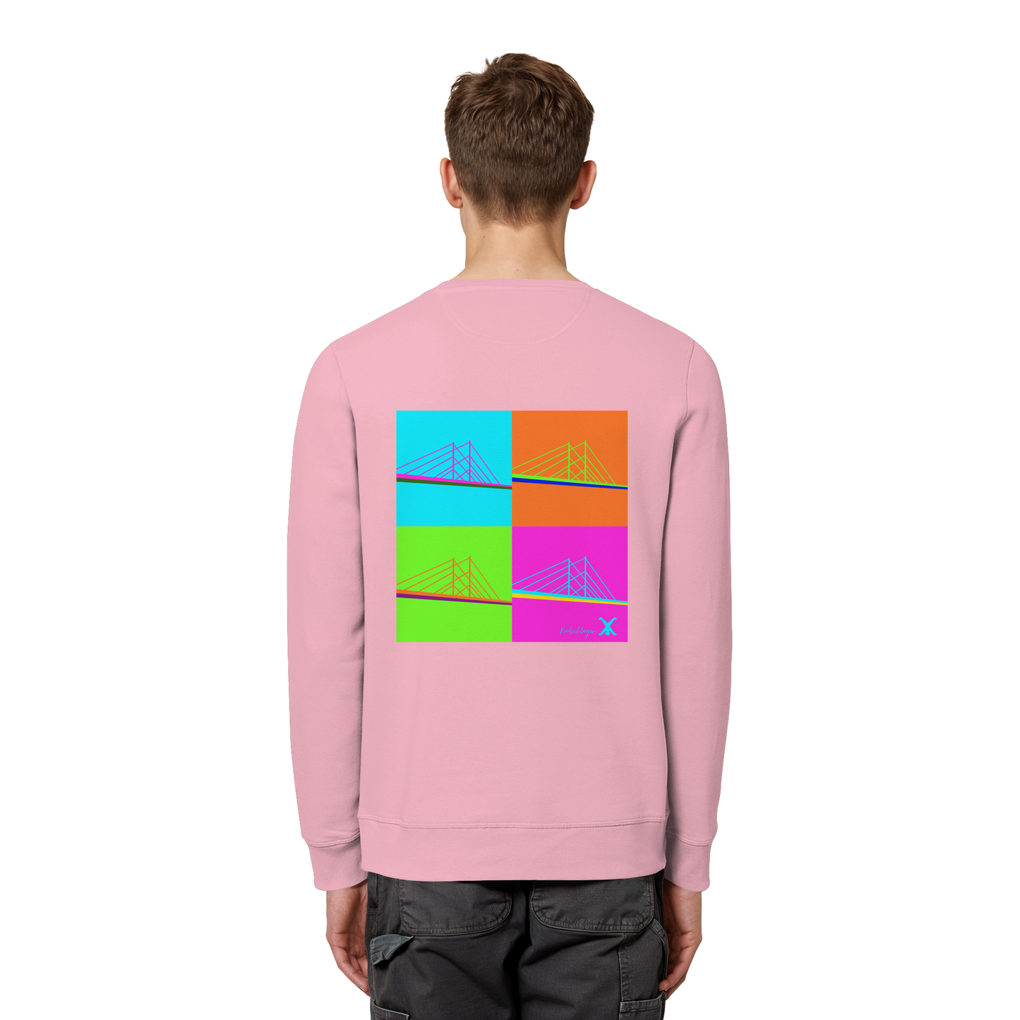 0211-Bridge - Organic Basic Unisex Sweatshirt