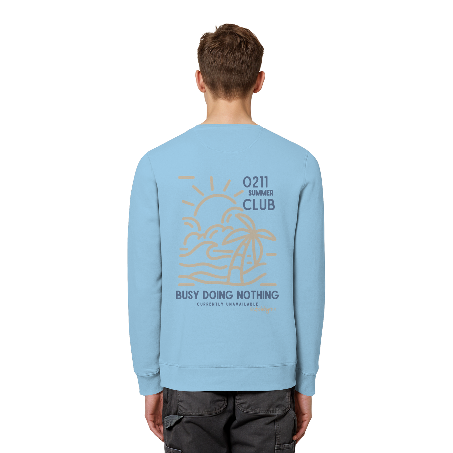 0211 Summer Club - Out of Office - Organic Basic Unisex Sweatshirt