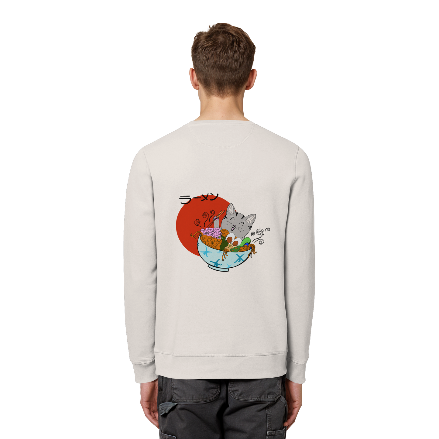Happy Ramen - Organic Basic Unisex Sweatshirt