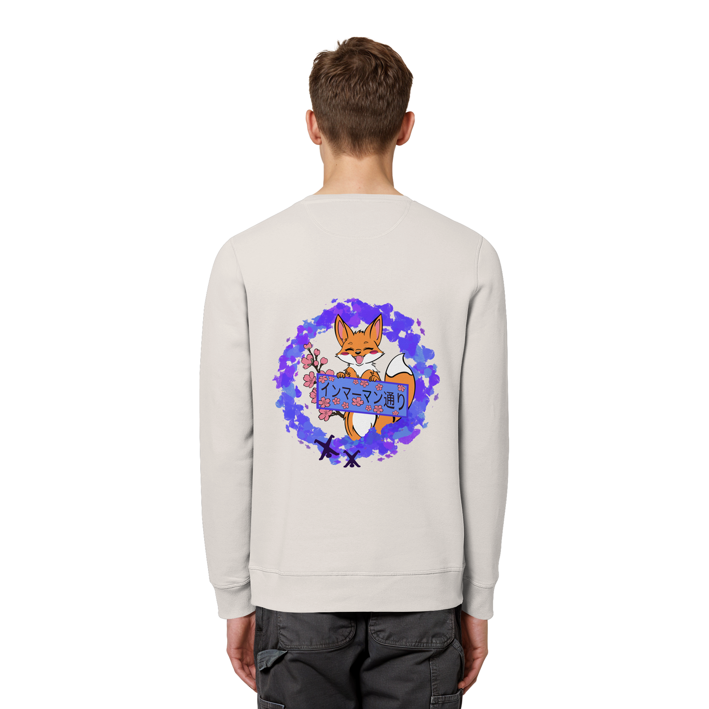 Japan - Fox - Organic Basic Unisex Sweatshirt