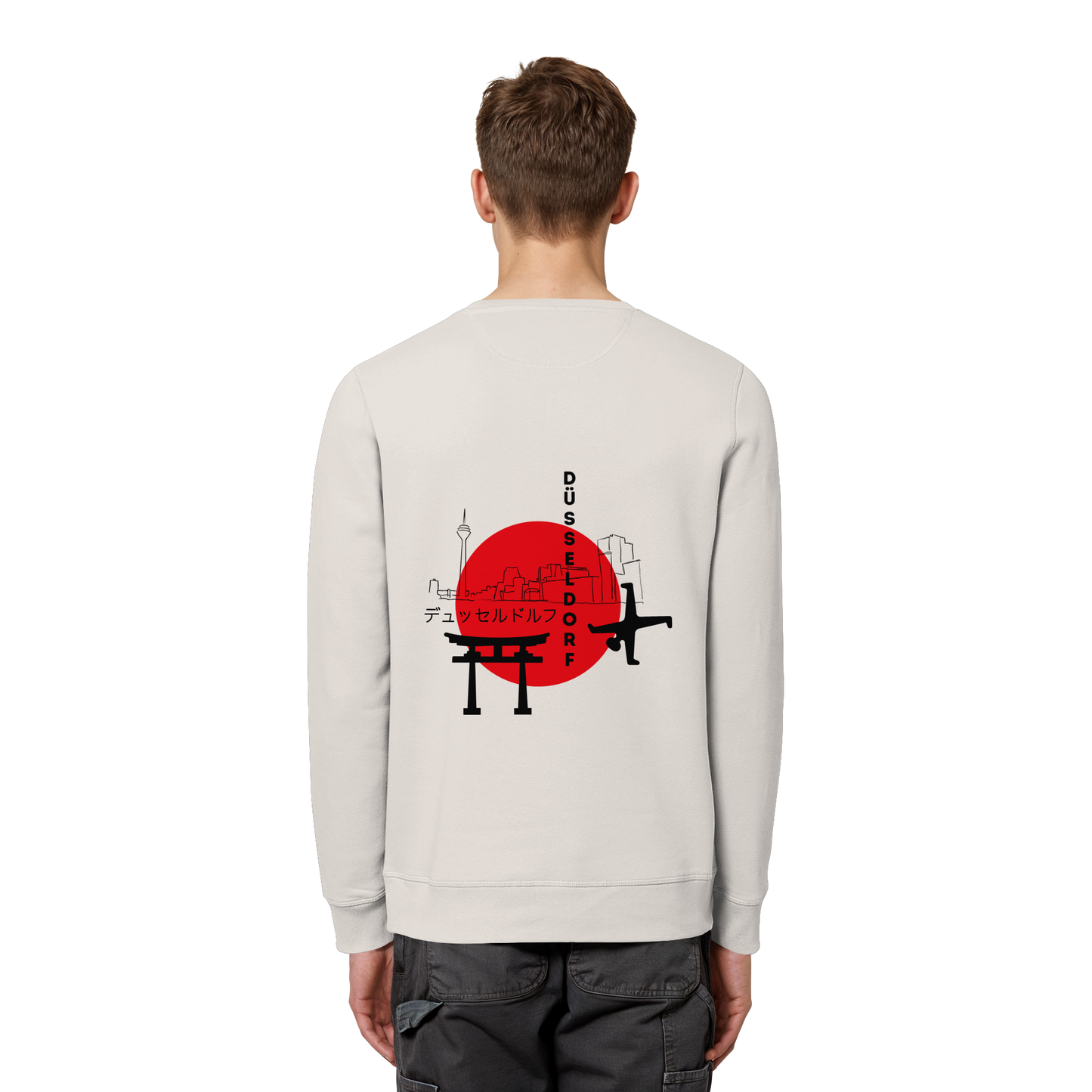 Düsseldorf x Tokyo - Organic Basic Unisex Sweatshirt