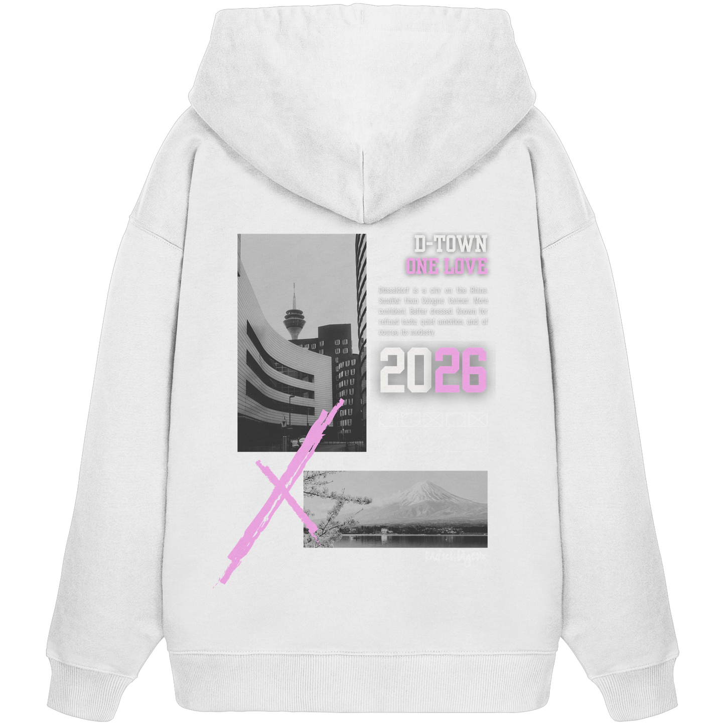 0211-OneLove - Organic Oversized Hoodie
