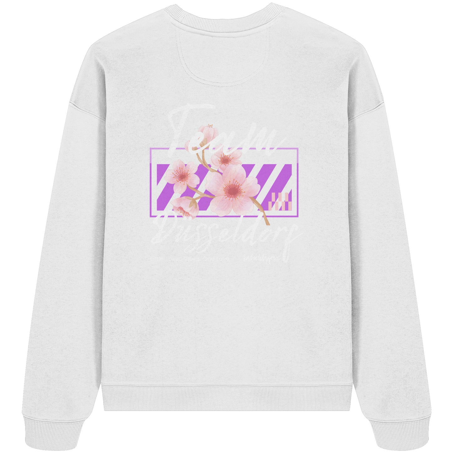 0211–Team Düsseldorf - Organic Oversized Sweatshirt
