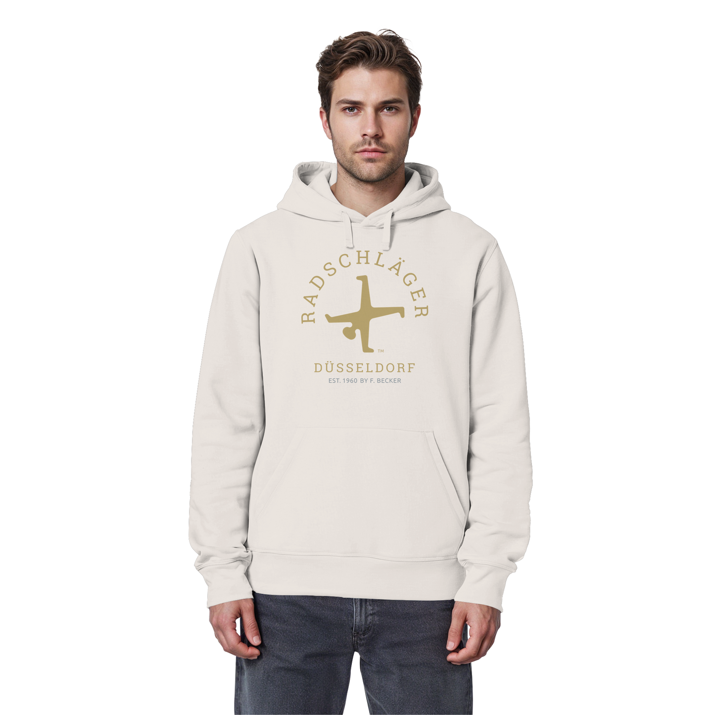 Radschläger Gold Classic - Organic Basic Hoodie