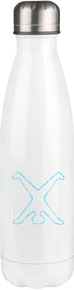 Water Bottle - Dust Blue - Panorama Thermoflasche 500ml