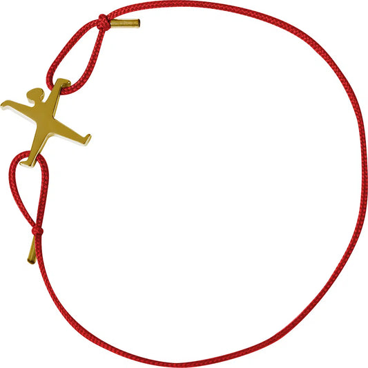 Armband 925er Silber vergoldet Rot Radschläger