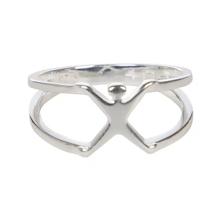 Damenring 925er Silber Radschläger