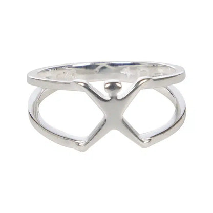 Damenring 925er Silber Radschläger