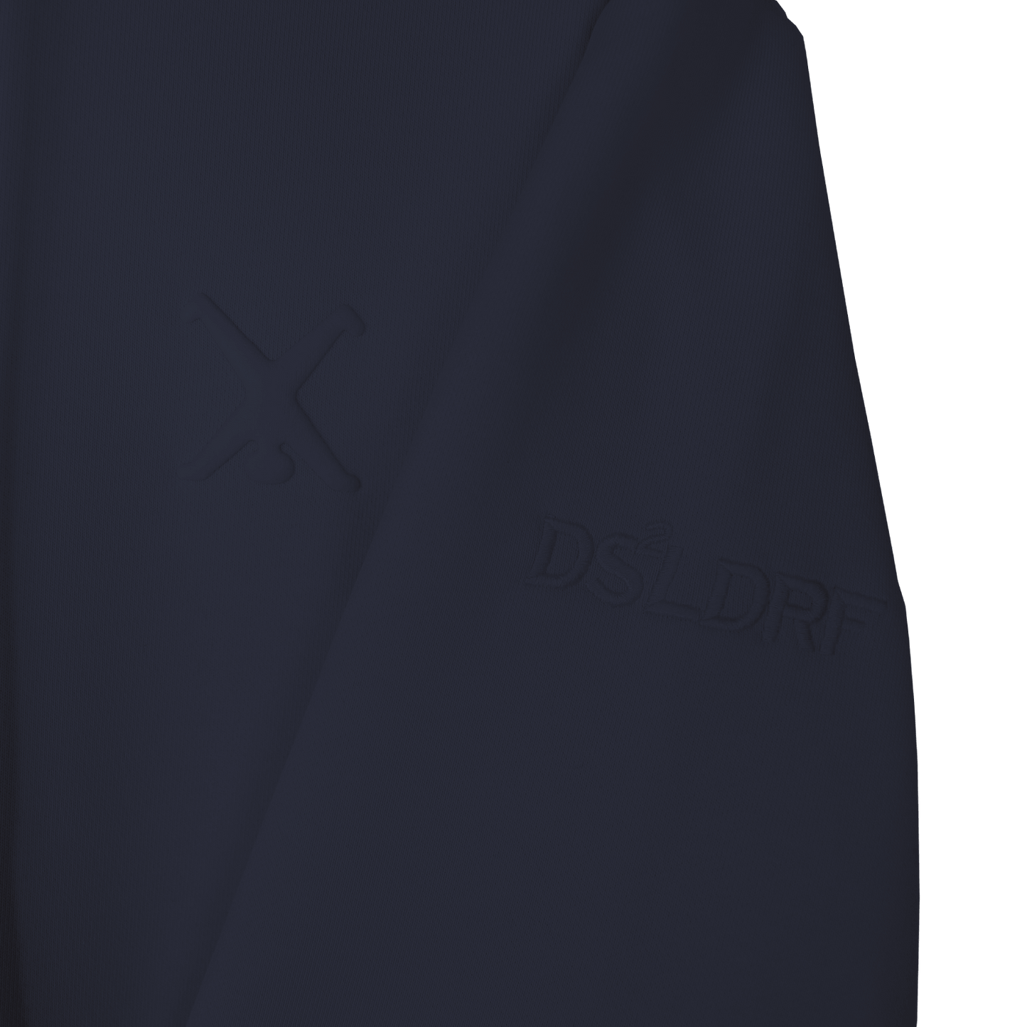 Hoodie navy Pufferprint Radschläger