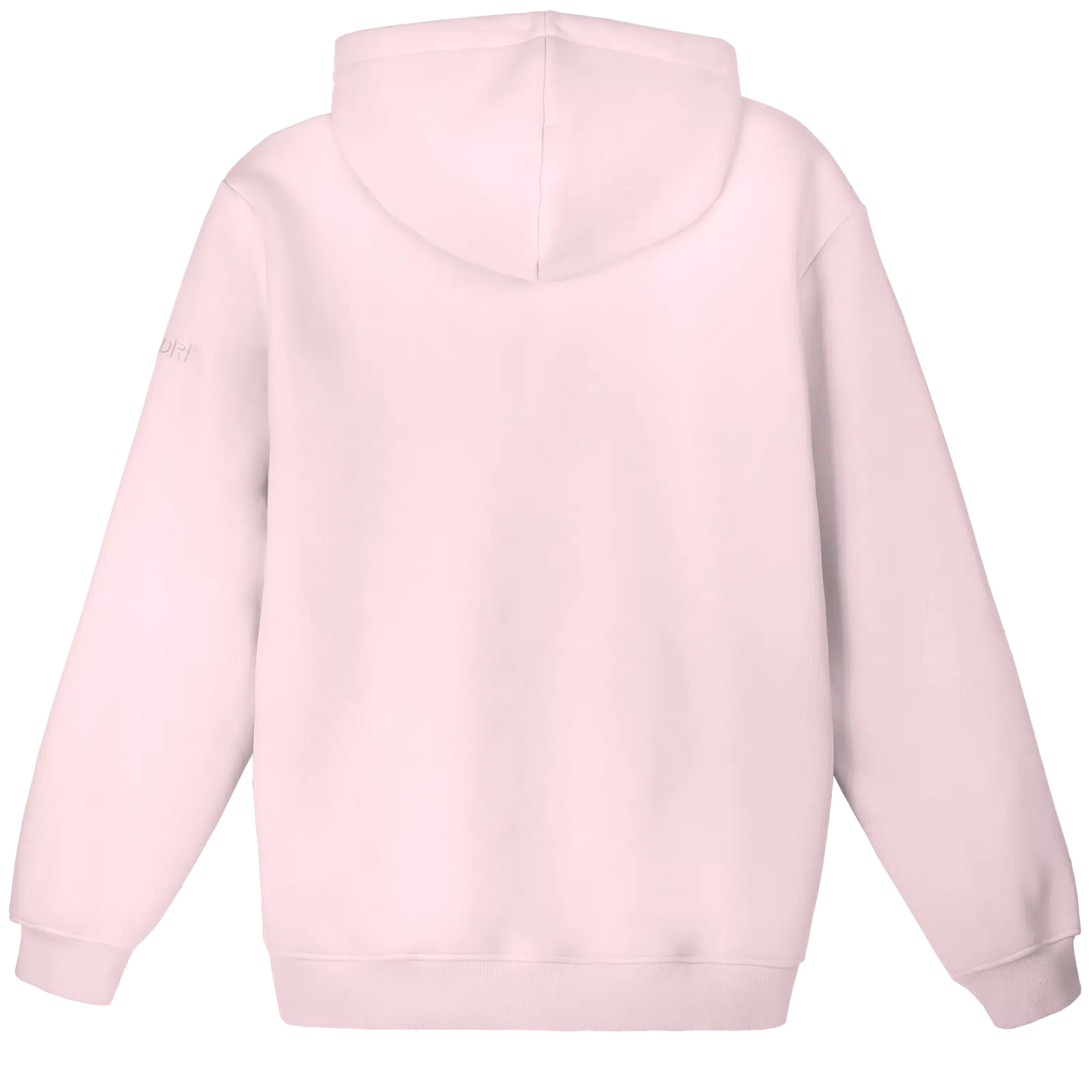 Hoodie rosé Pufferprint Radschläger