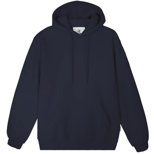 Hoodie navy Pufferprint Radschläger