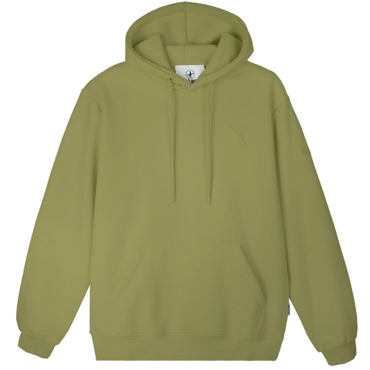 Hoodie olive Pufferprint Radschläger
