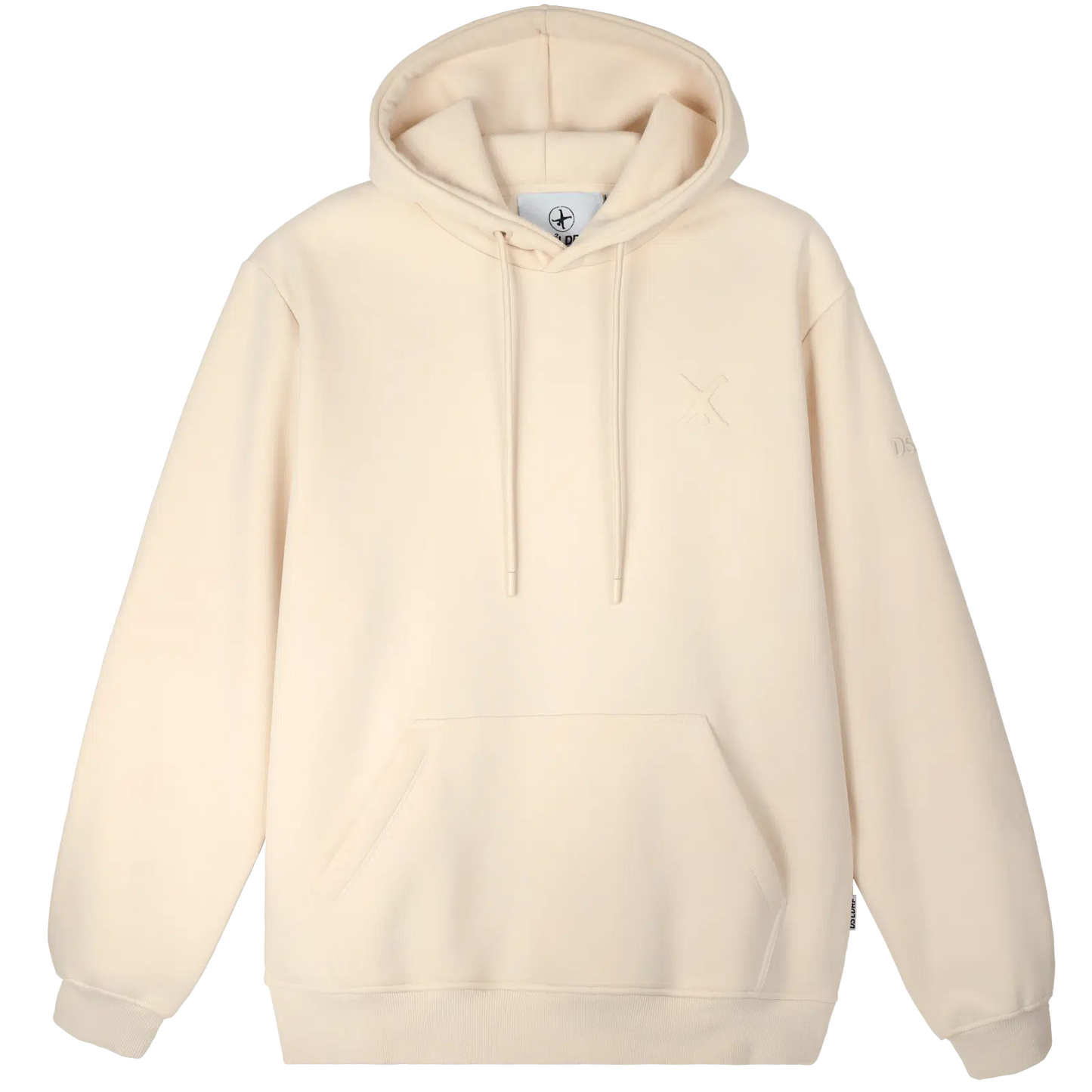 Hoodie sand Pufferprint Radschläger