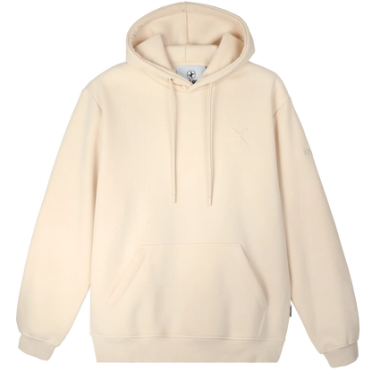Hoodie sand Pufferprint Radschläger
