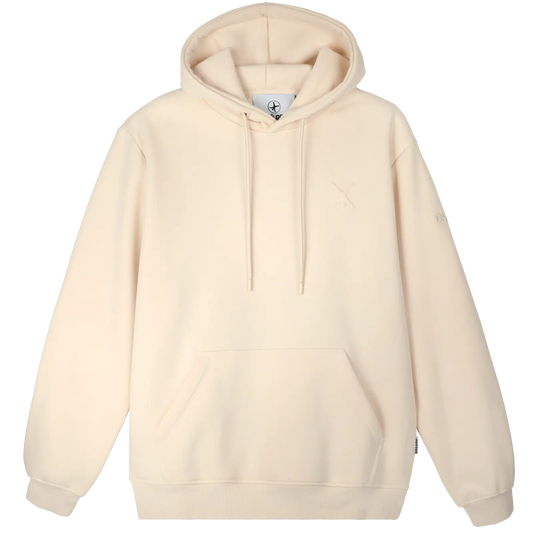 Hoodie sand Pufferprint Radschläger