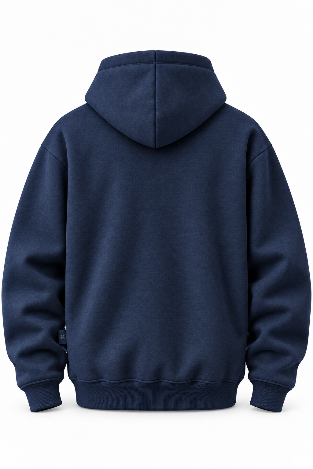 Hoodie Radschläger Zeichen, navy