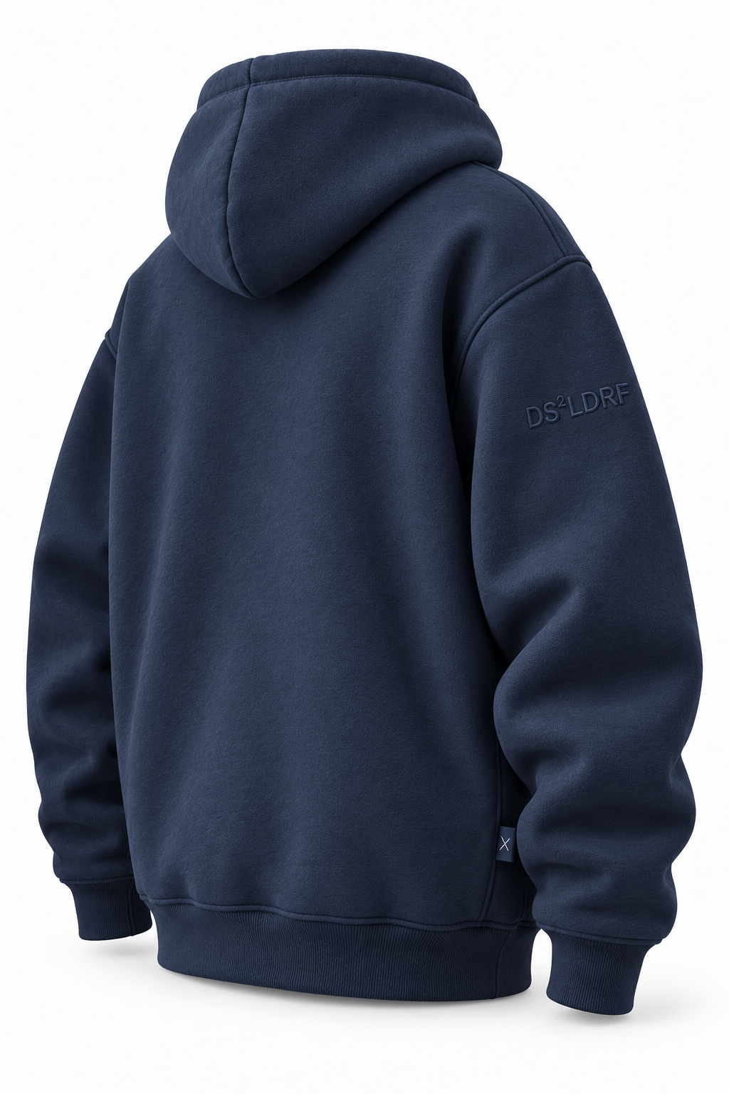 Hoodie Radschläger Zeichen, navy