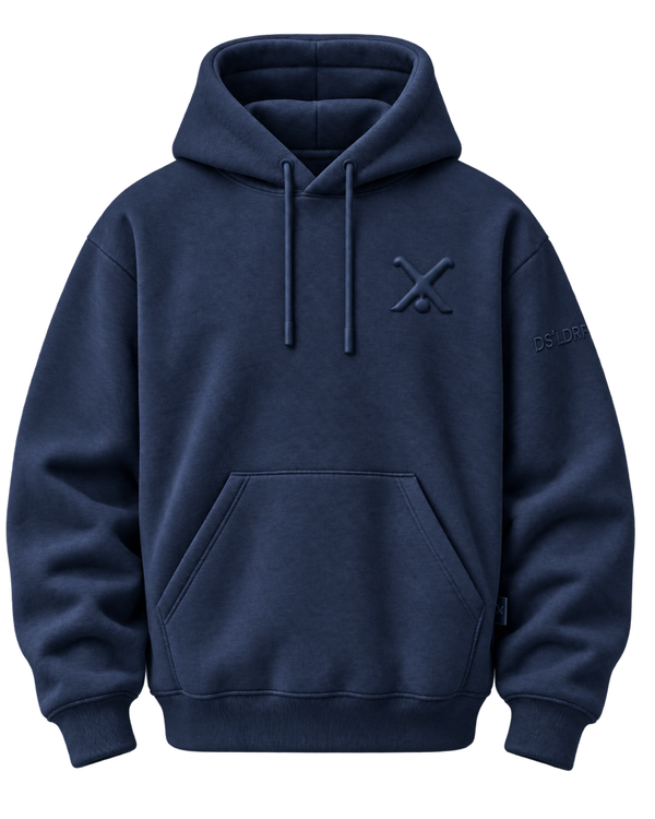 Hoodie mit dem Radschläger-Zeichen