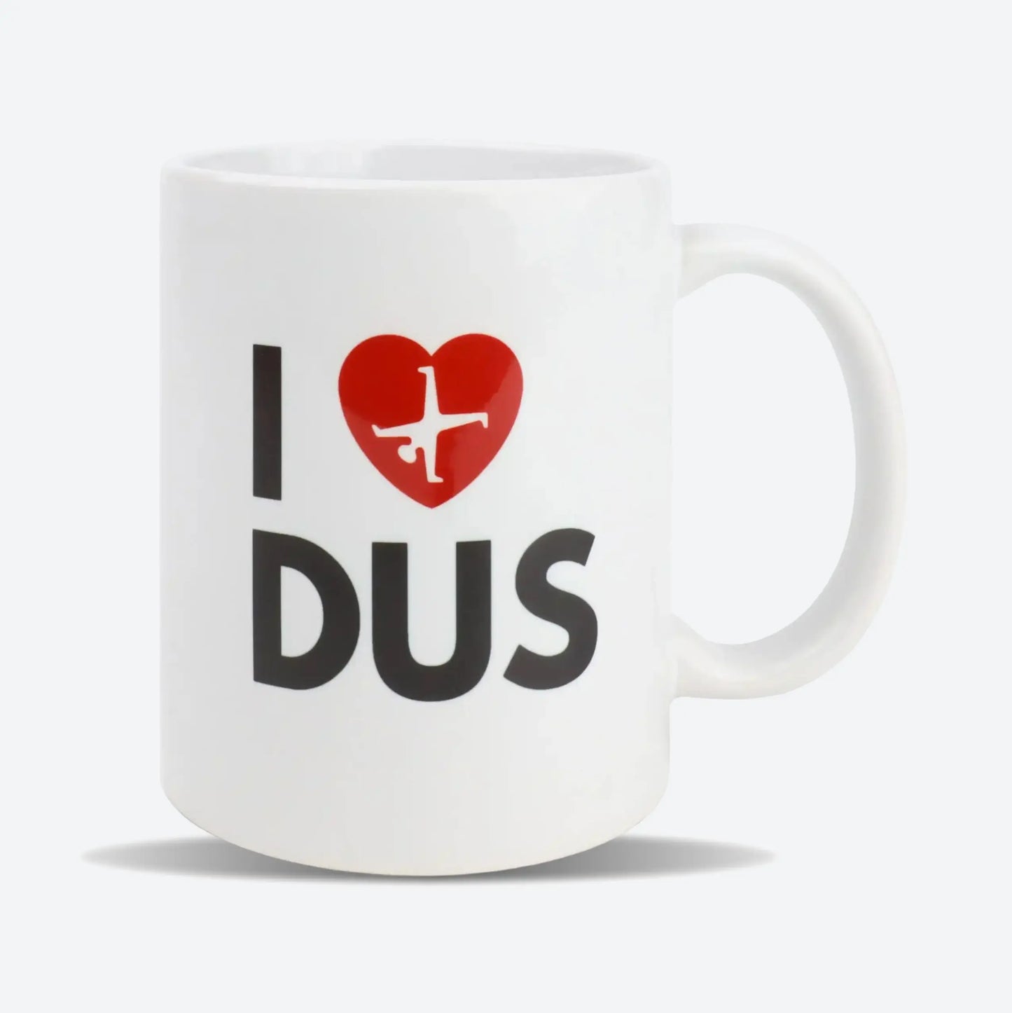 Tasse weiß I LOVE DUS