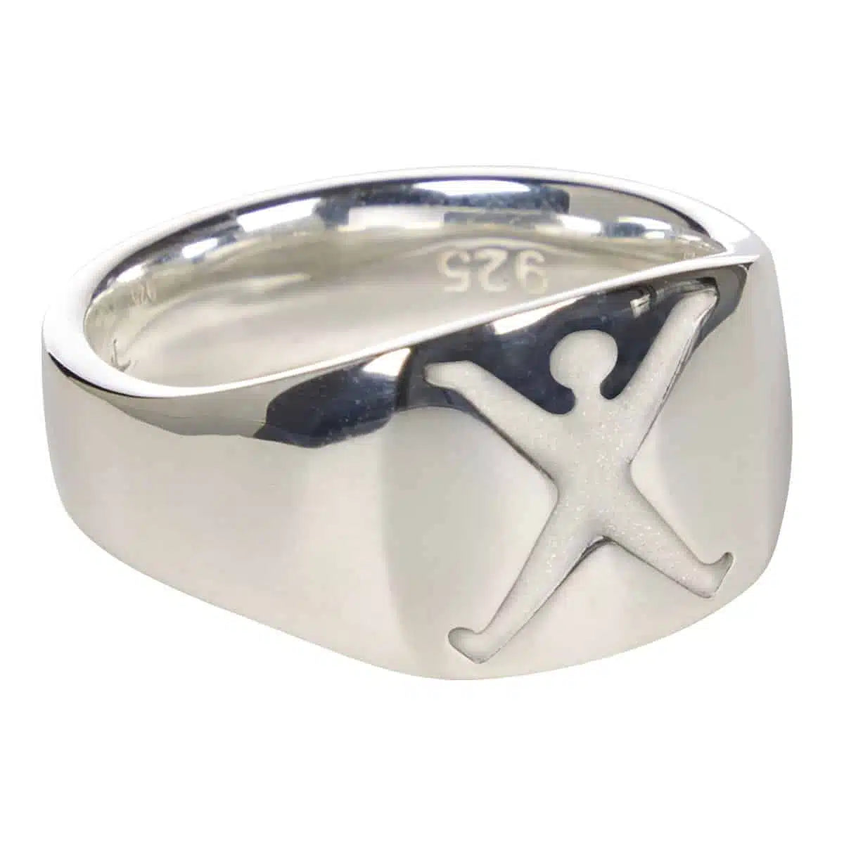 Herrenring 925er Silber Radschläger