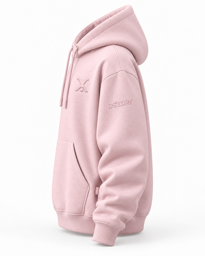Hoodie Radschläger Zeichen, rosé