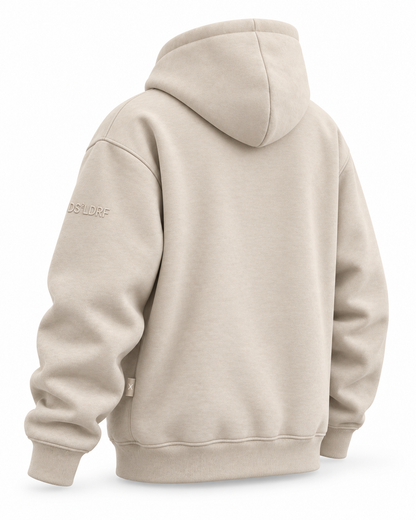 Hoodie Radschläger Zeichen, sand