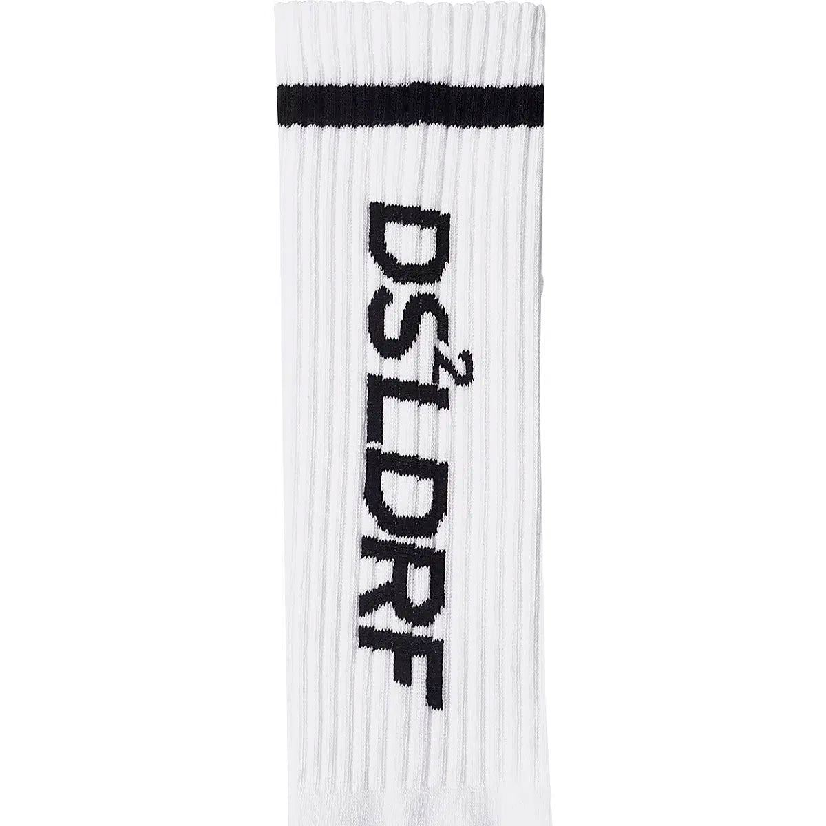 Sportsocken Unisex Weiß mit DSSLDRF-Print