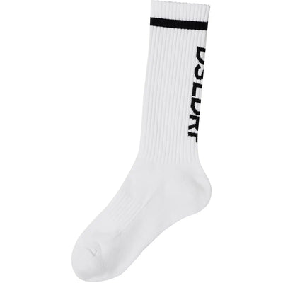 Sportsocken Unisex Weiß mit DSSLDRF-Print