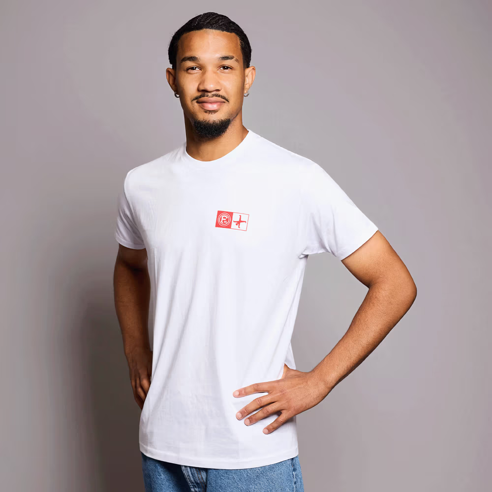 Radschläger x Fortuna T-shirt weiss
