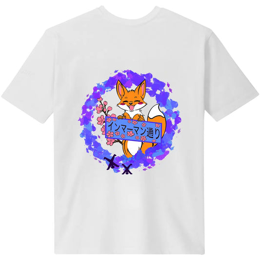 T-Shirt Japan Fuchs Lavender