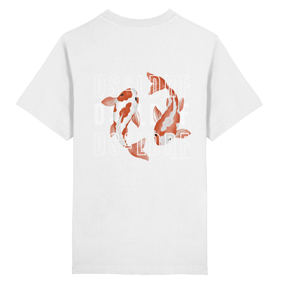 0211-Koi - Heavy Oversized Organic Shirt
