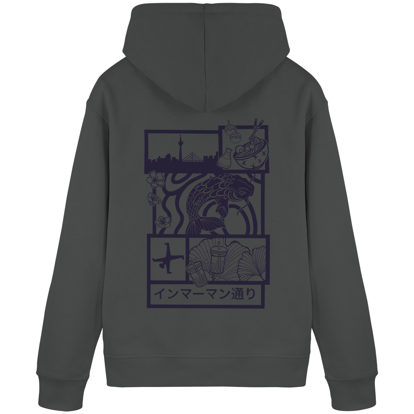 Immermann Vibes - Purple - Organic Basic Hoodie