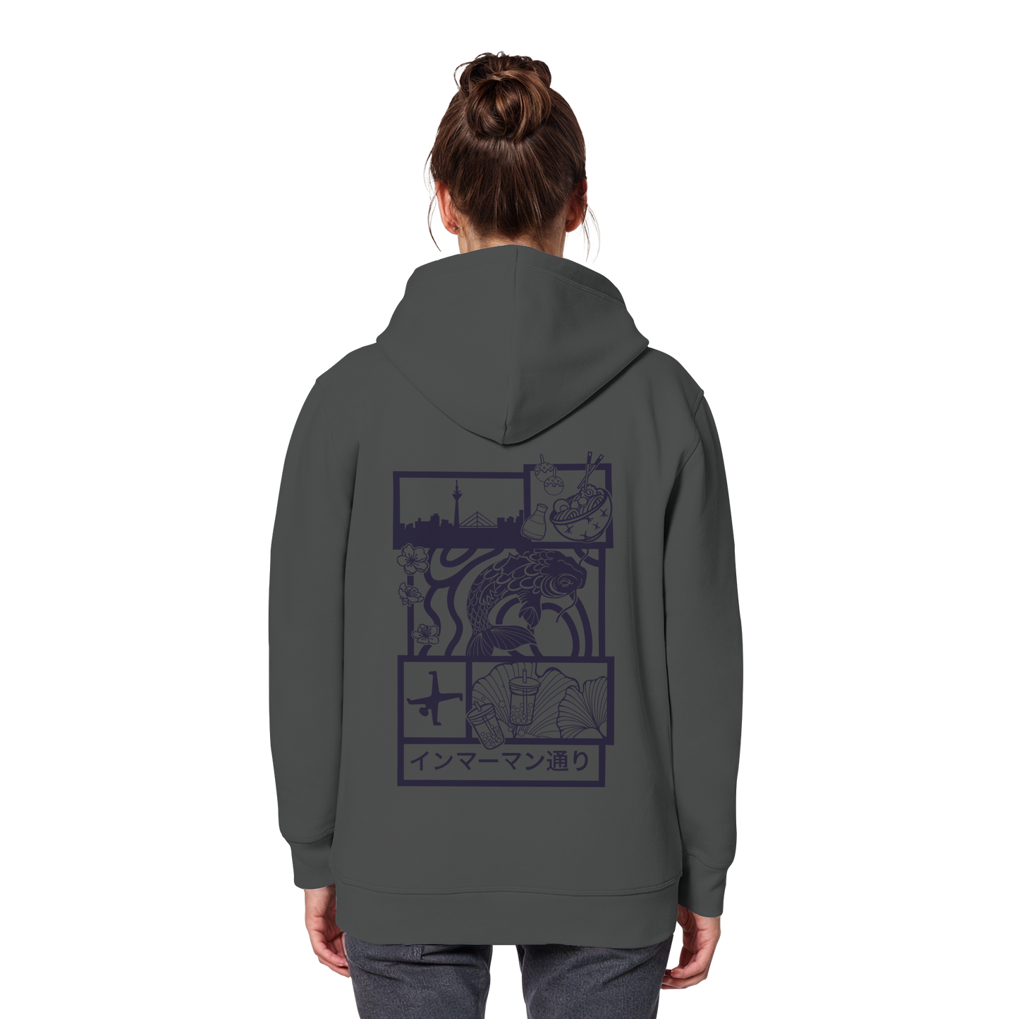 Immermann Vibes - Purple - Organic Basic Hoodie