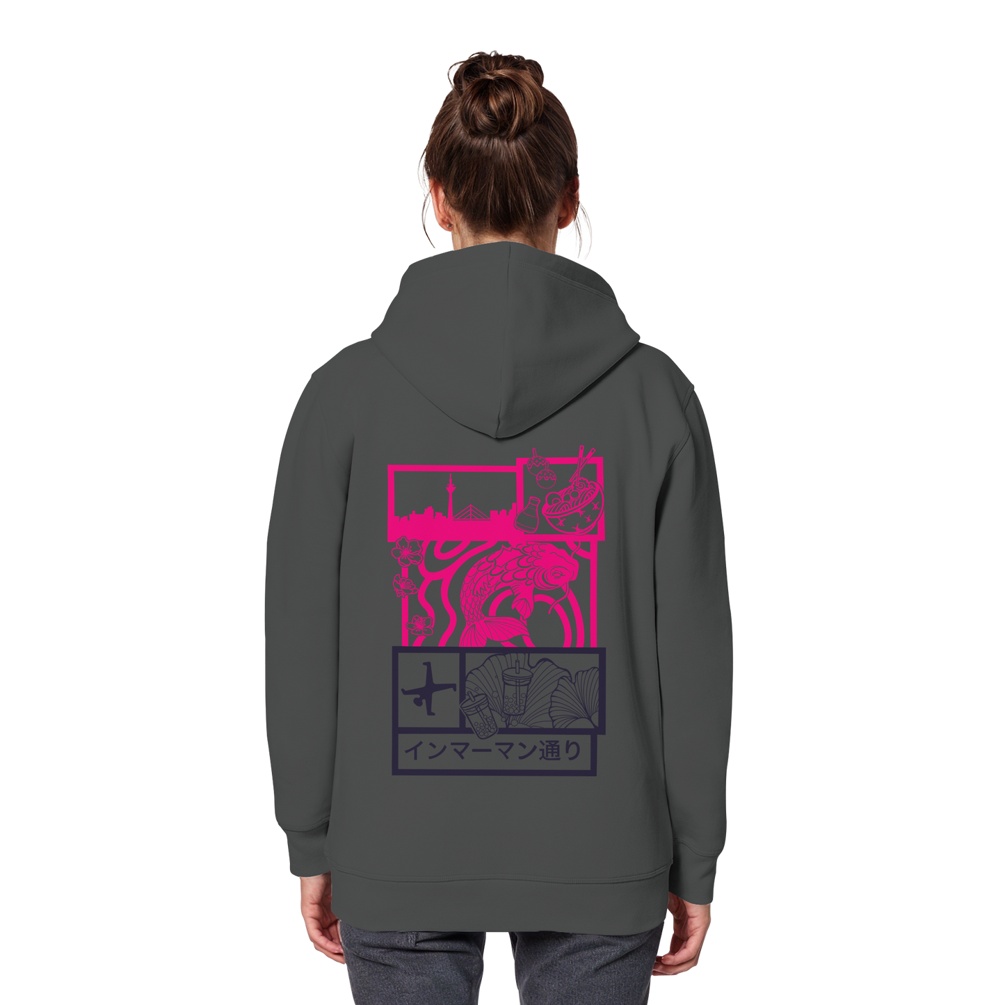 Immermann Vibes - Pink - Organic Basic Hoodie