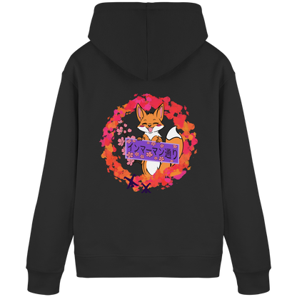 Japan - Fox - Red - Organic Basic Hoodie