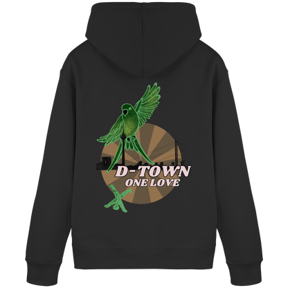 Rising Bird - Maron - Organic Basic Hoodie
