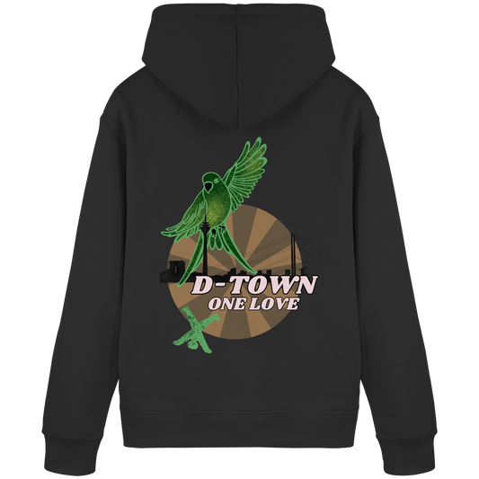 Rising Bird - Maron - Organic Basic Hoodie