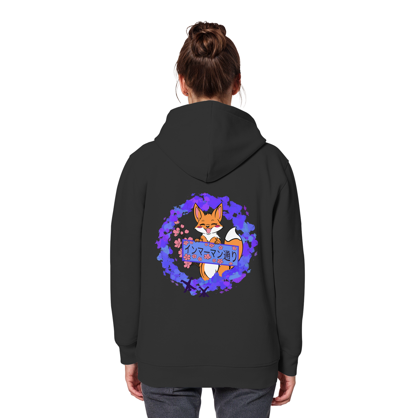 Japan - Fox  - Organic Basic Hoodie