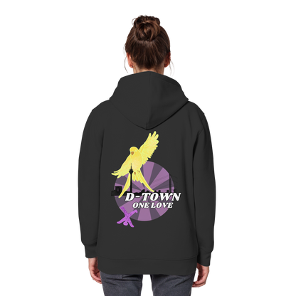 Rising Bird - Yellow - Organic Basic Hoodie