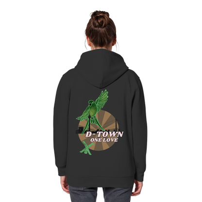Rising Bird - Maron - Organic Basic Hoodie