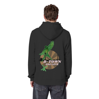 Rising Bird - Maron - Organic Basic Hoodie
