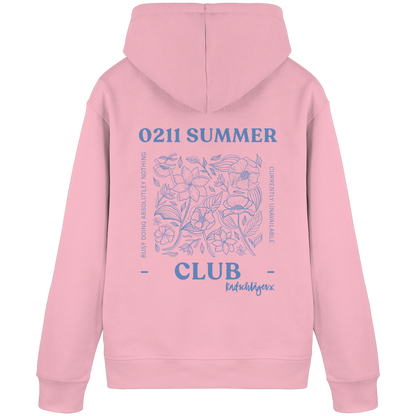 0211 Summer Club - Botanical Drift - Organic Basic Hoodie