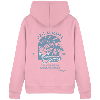 0211 Summer Club - Sunset Routine - Organic Basic Hoodie